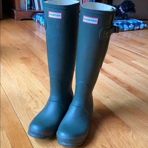Hunter rain boots